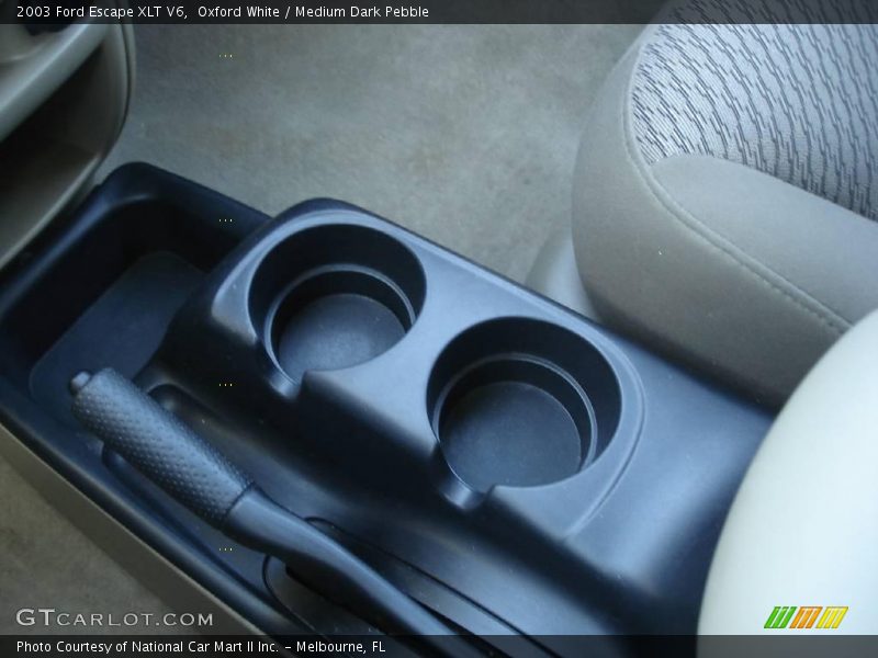 Oxford White / Medium Dark Pebble 2003 Ford Escape XLT V6