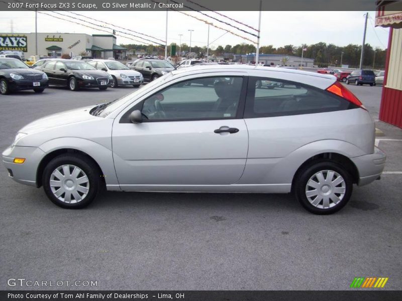 CD Silver Metallic / Charcoal 2007 Ford Focus ZX3 S Coupe