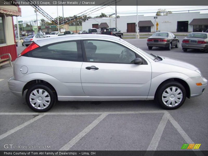 CD Silver Metallic / Charcoal 2007 Ford Focus ZX3 S Coupe