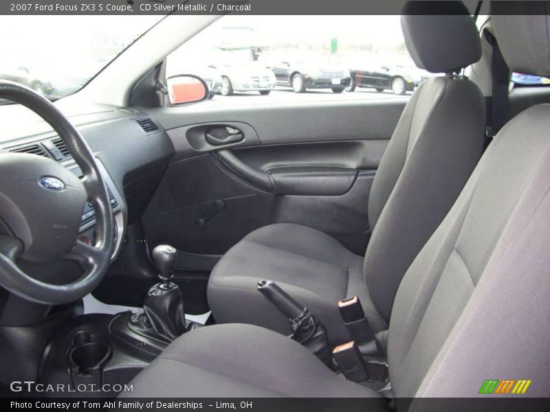 CD Silver Metallic / Charcoal 2007 Ford Focus ZX3 S Coupe