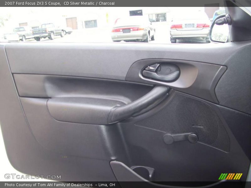 CD Silver Metallic / Charcoal 2007 Ford Focus ZX3 S Coupe