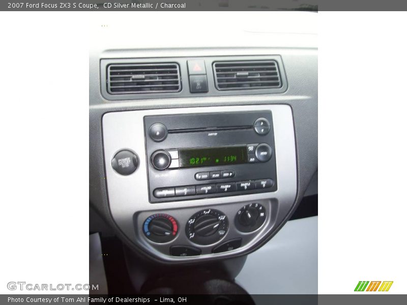 CD Silver Metallic / Charcoal 2007 Ford Focus ZX3 S Coupe