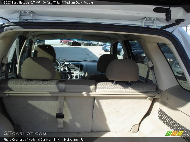 Oxford White / Medium Dark Pebble 2003 Ford Escape XLT V6