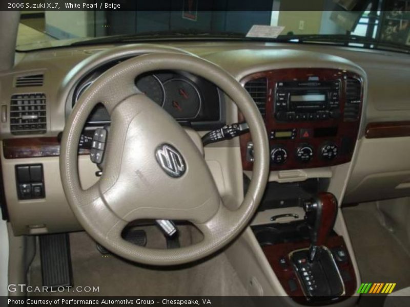 White Pearl / Beige 2006 Suzuki XL7