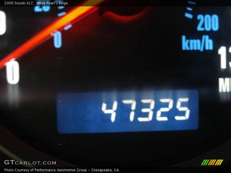 White Pearl / Beige 2006 Suzuki XL7