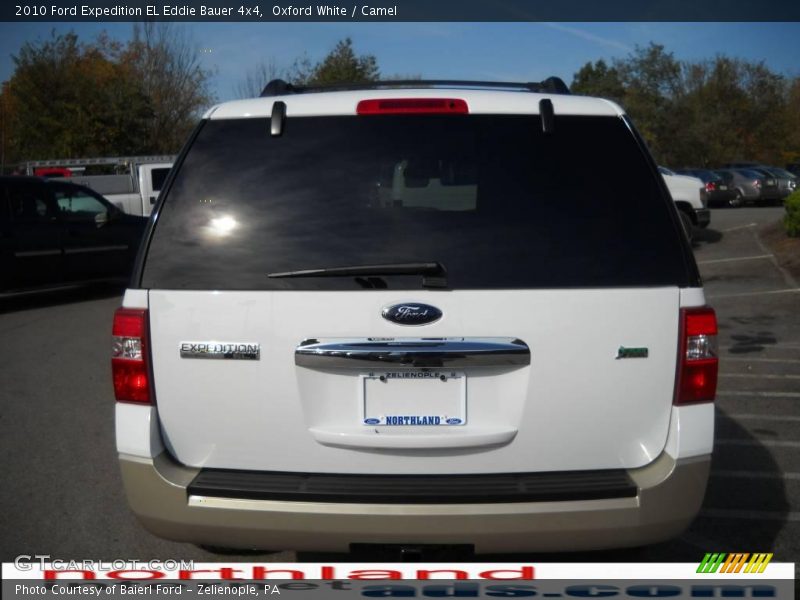 Oxford White / Camel 2010 Ford Expedition EL Eddie Bauer 4x4