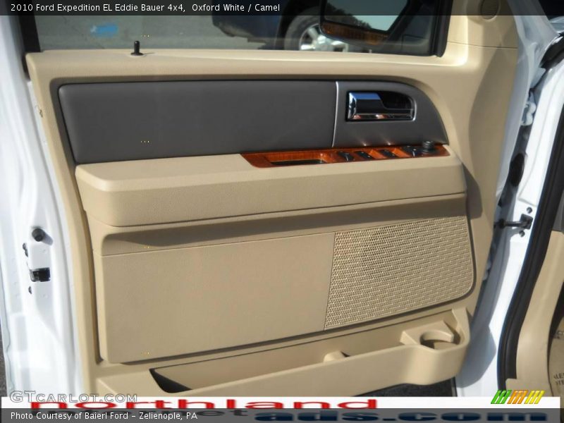 Oxford White / Camel 2010 Ford Expedition EL Eddie Bauer 4x4