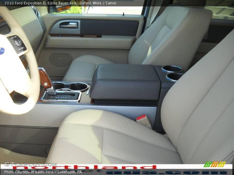 Oxford White / Camel 2010 Ford Expedition EL Eddie Bauer 4x4