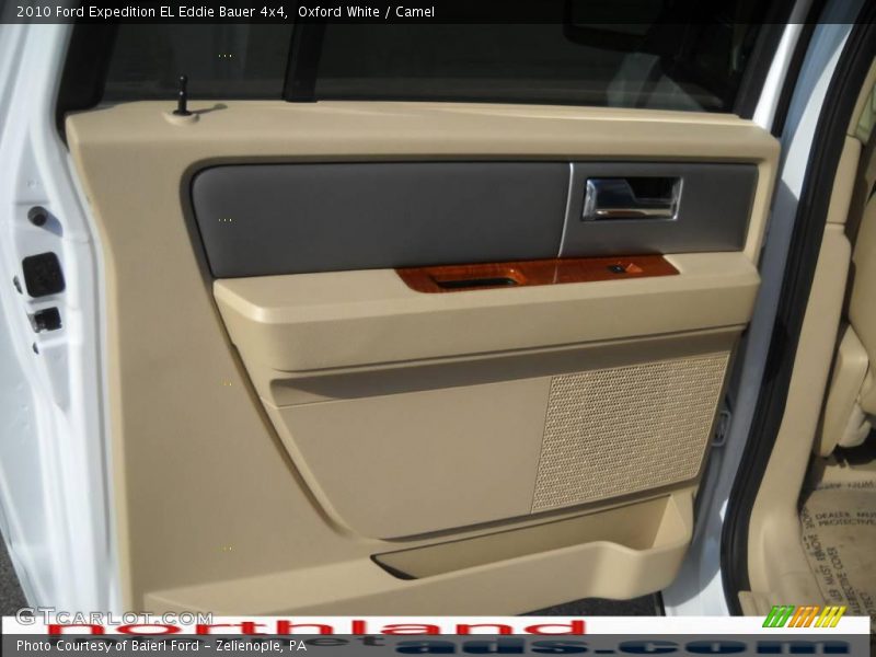 Oxford White / Camel 2010 Ford Expedition EL Eddie Bauer 4x4