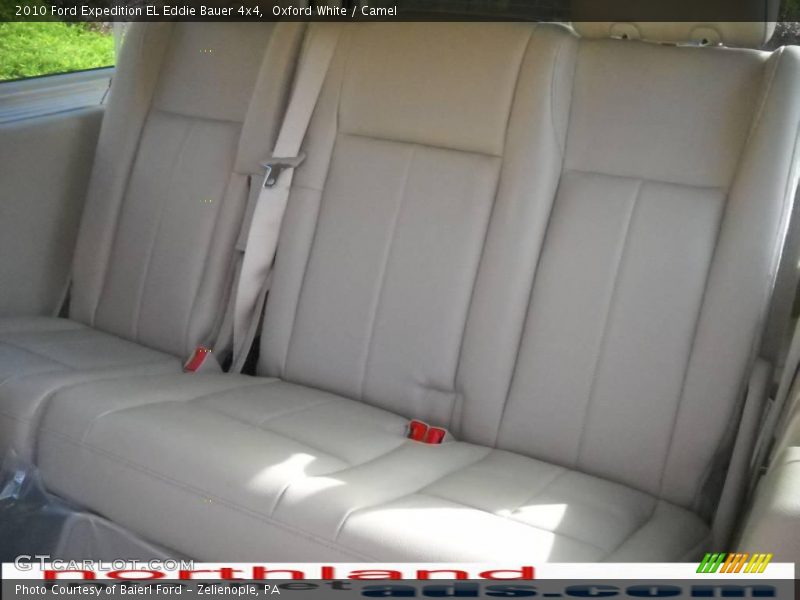 Oxford White / Camel 2010 Ford Expedition EL Eddie Bauer 4x4