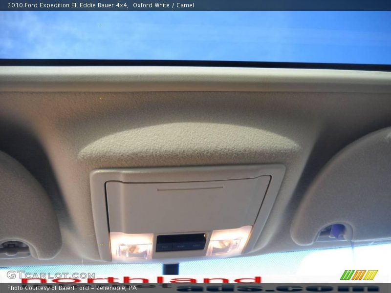 Oxford White / Camel 2010 Ford Expedition EL Eddie Bauer 4x4