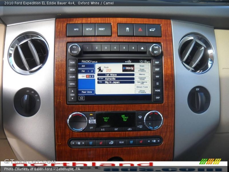 Oxford White / Camel 2010 Ford Expedition EL Eddie Bauer 4x4