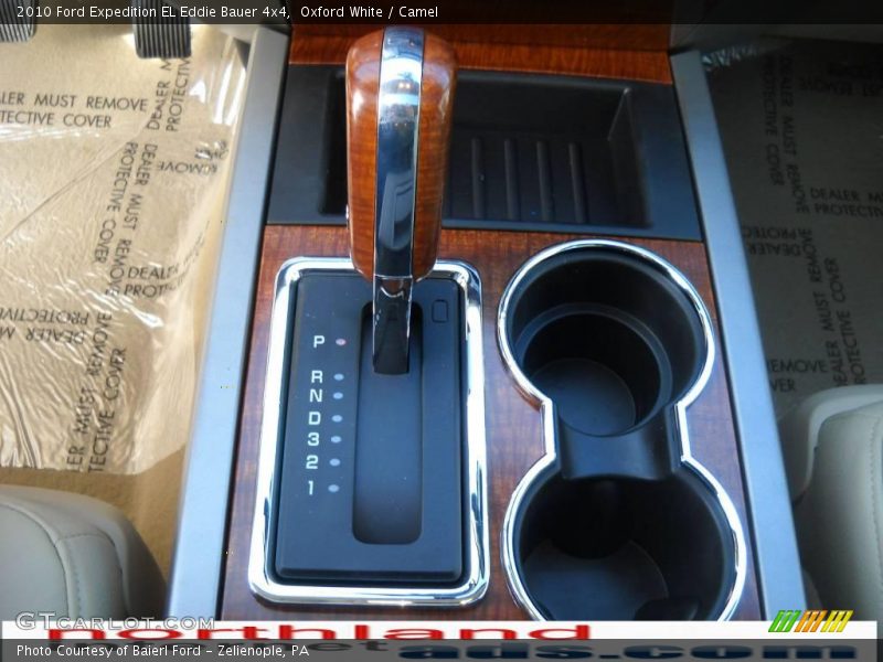 Oxford White / Camel 2010 Ford Expedition EL Eddie Bauer 4x4