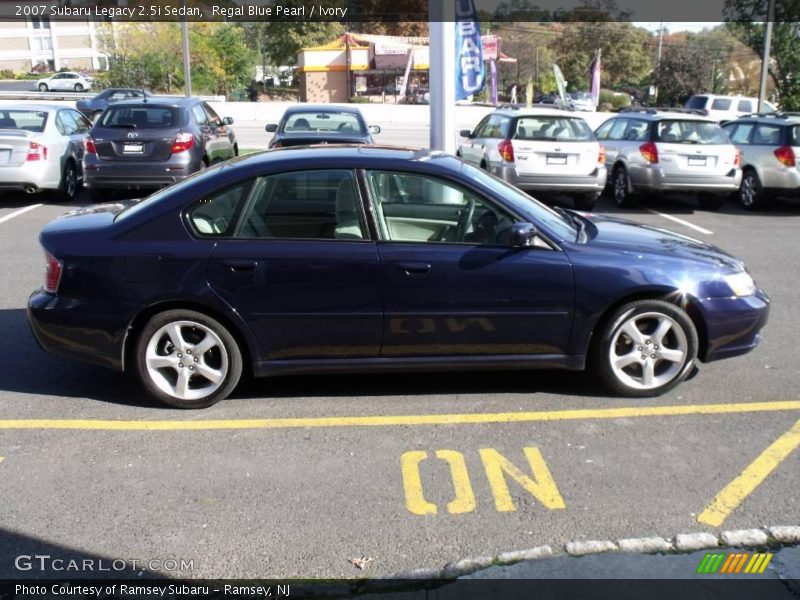 Regal Blue Pearl / Ivory 2007 Subaru Legacy 2.5i Sedan