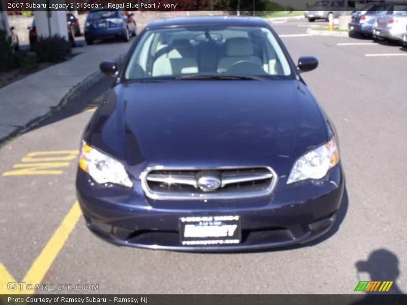 Regal Blue Pearl / Ivory 2007 Subaru Legacy 2.5i Sedan