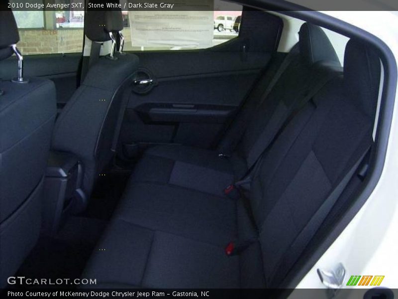 Stone White / Dark Slate Gray 2010 Dodge Avenger SXT