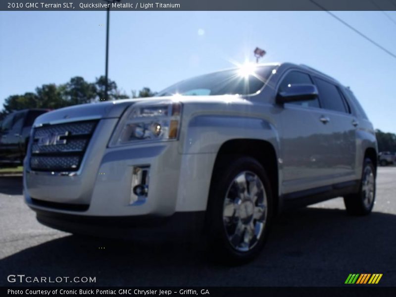 Quicksilver Metallic / Light Titanium 2010 GMC Terrain SLT