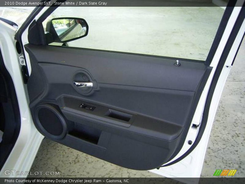 Stone White / Dark Slate Gray 2010 Dodge Avenger SXT