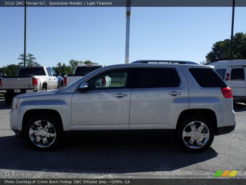 Quicksilver Metallic / Light Titanium 2010 GMC Terrain SLT