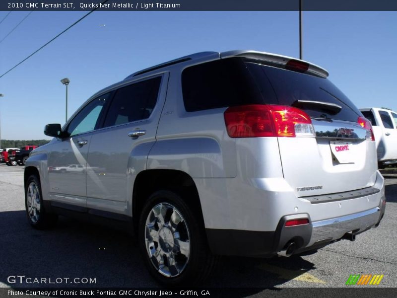 Quicksilver Metallic / Light Titanium 2010 GMC Terrain SLT