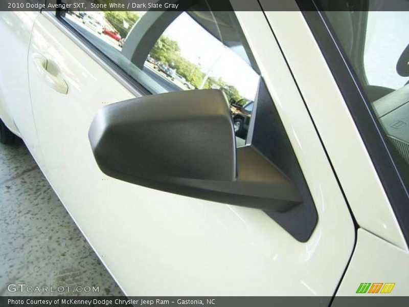 Stone White / Dark Slate Gray 2010 Dodge Avenger SXT