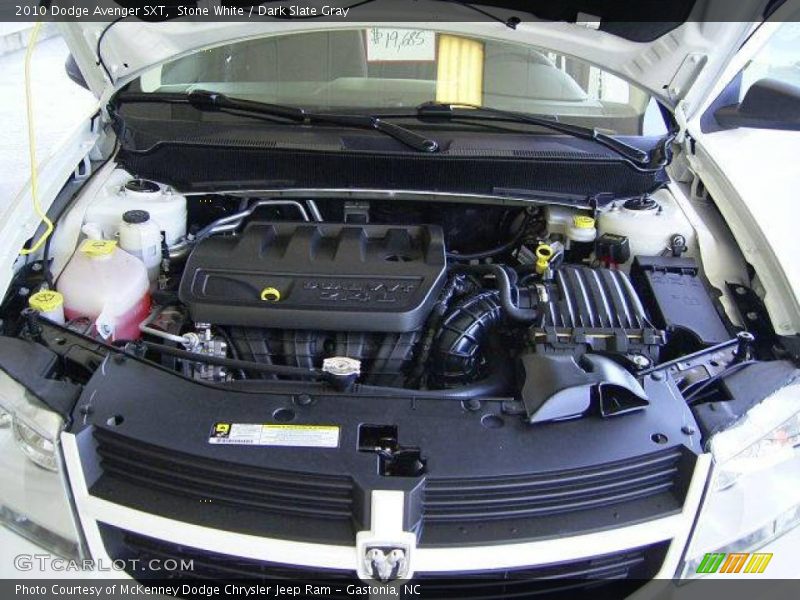Stone White / Dark Slate Gray 2010 Dodge Avenger SXT