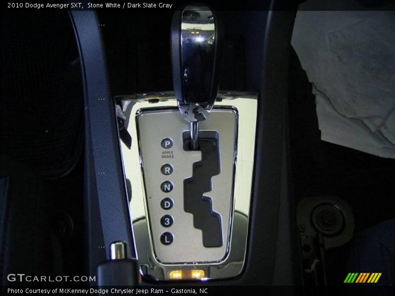 Stone White / Dark Slate Gray 2010 Dodge Avenger SXT