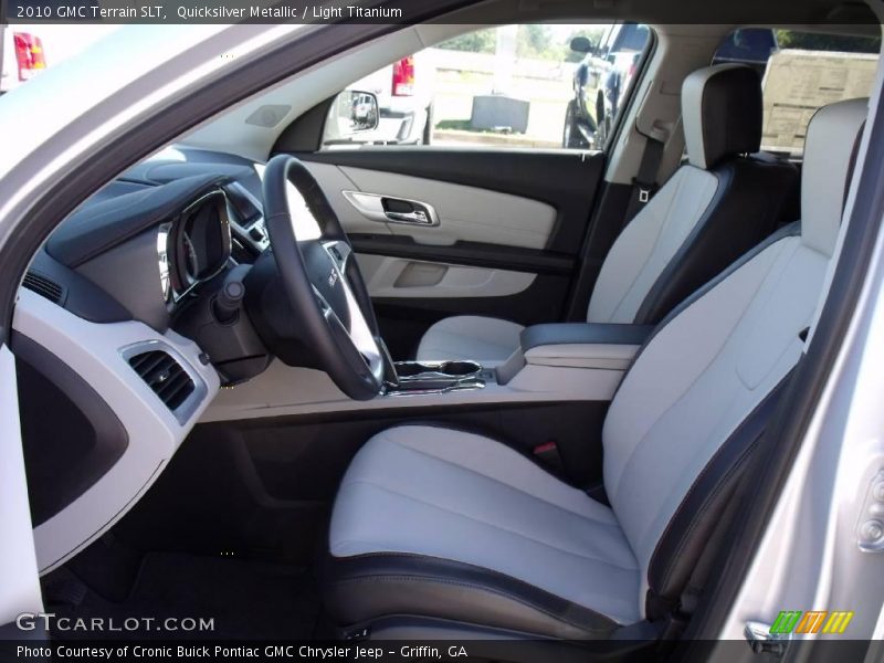 Quicksilver Metallic / Light Titanium 2010 GMC Terrain SLT