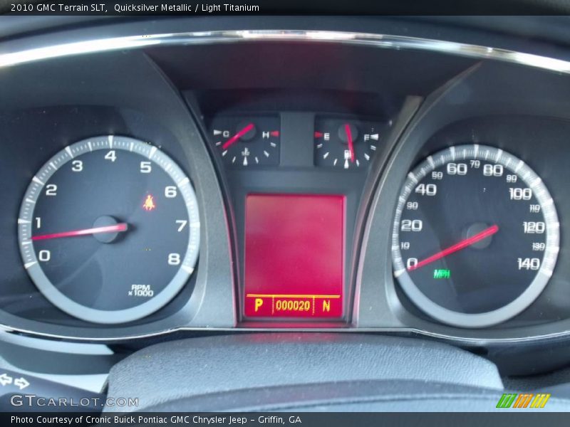 Quicksilver Metallic / Light Titanium 2010 GMC Terrain SLT