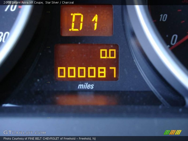 Star Silver / Charcoal 2008 Saturn Astra XR Coupe