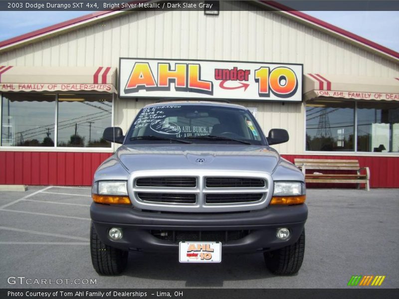 Bright Silver Metallic / Dark Slate Gray 2003 Dodge Durango SXT 4x4