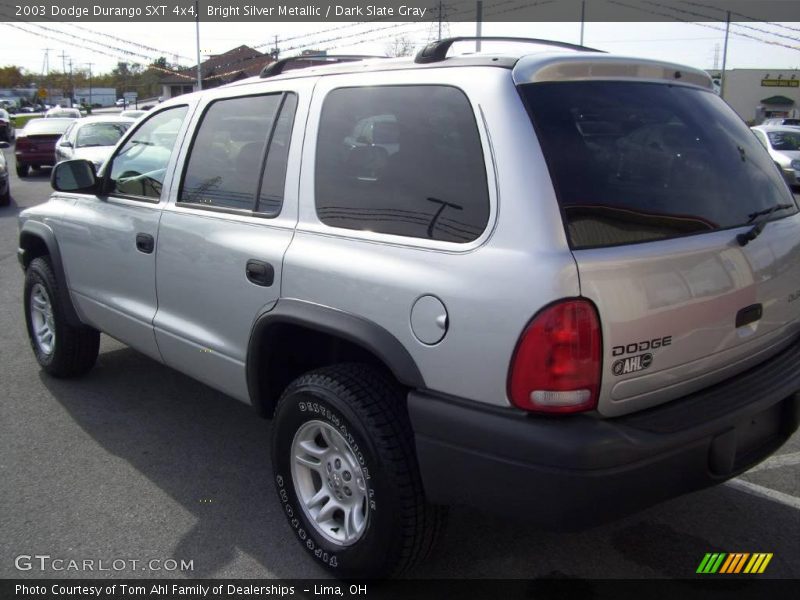 Bright Silver Metallic / Dark Slate Gray 2003 Dodge Durango SXT 4x4