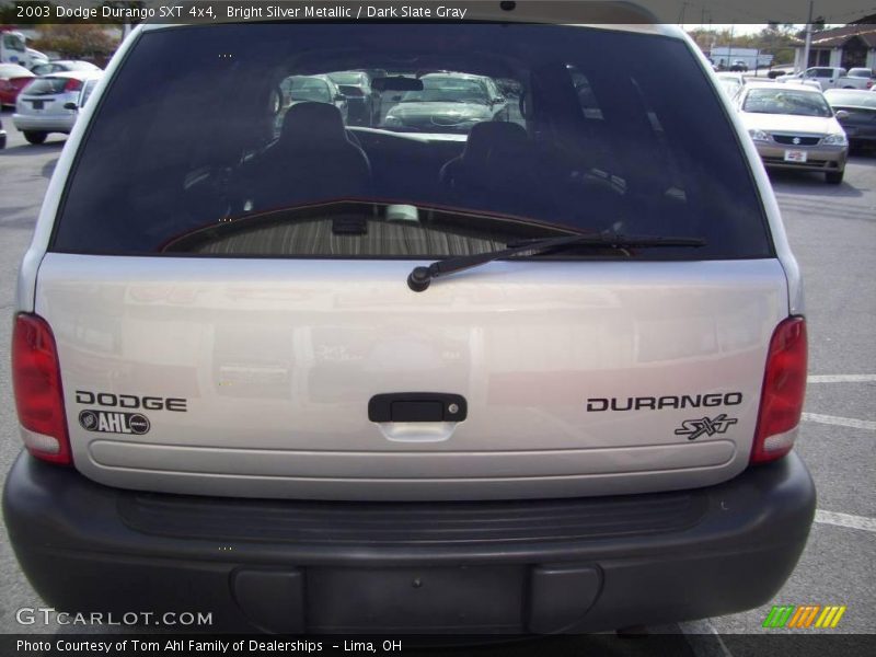 Bright Silver Metallic / Dark Slate Gray 2003 Dodge Durango SXT 4x4
