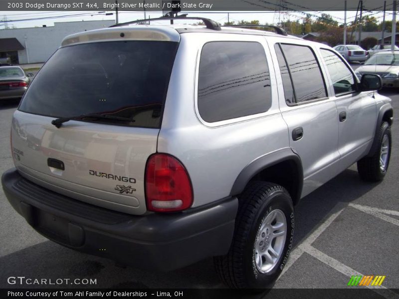 Bright Silver Metallic / Dark Slate Gray 2003 Dodge Durango SXT 4x4