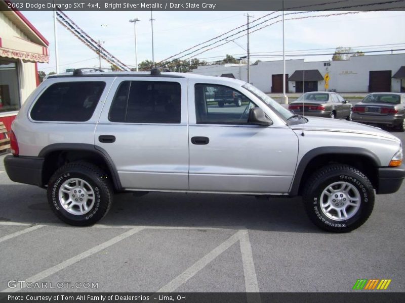 Bright Silver Metallic / Dark Slate Gray 2003 Dodge Durango SXT 4x4
