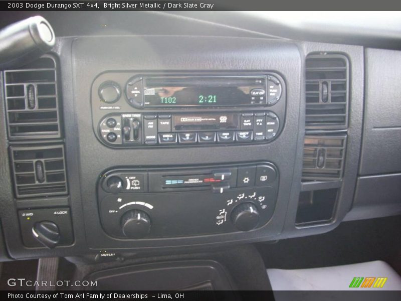 Bright Silver Metallic / Dark Slate Gray 2003 Dodge Durango SXT 4x4