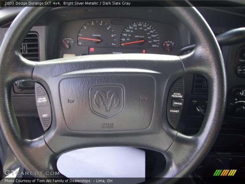 Bright Silver Metallic / Dark Slate Gray 2003 Dodge Durango SXT 4x4