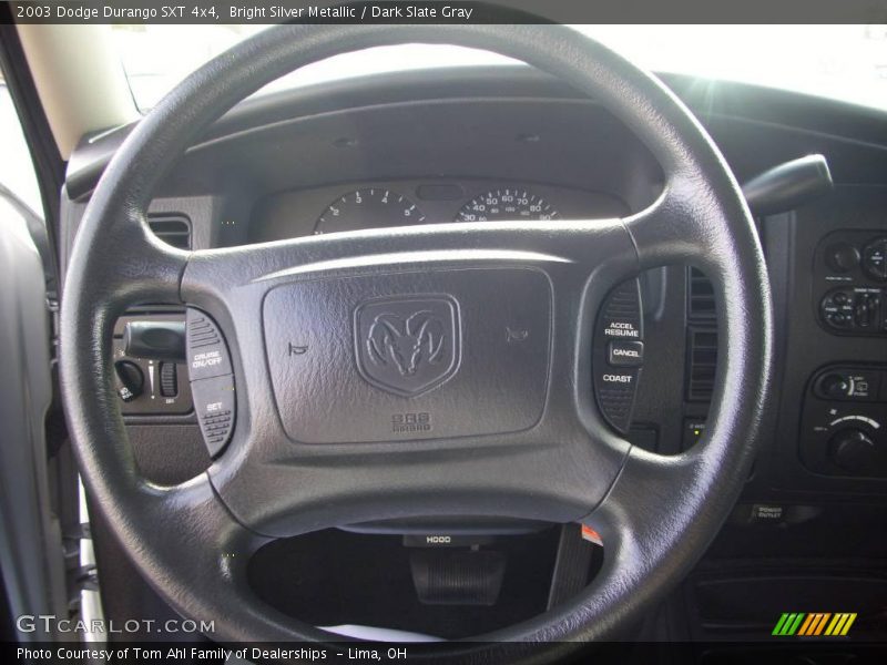 Bright Silver Metallic / Dark Slate Gray 2003 Dodge Durango SXT 4x4