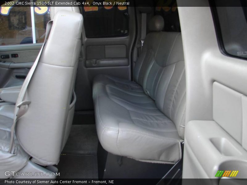 Onyx Black / Neutral 2002 GMC Sierra 1500 SLT Extended Cab 4x4