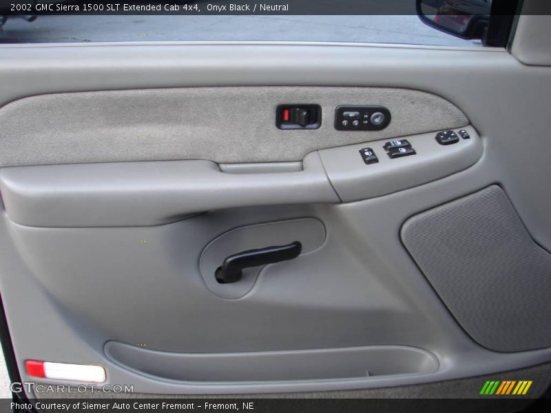 Onyx Black / Neutral 2002 GMC Sierra 1500 SLT Extended Cab 4x4