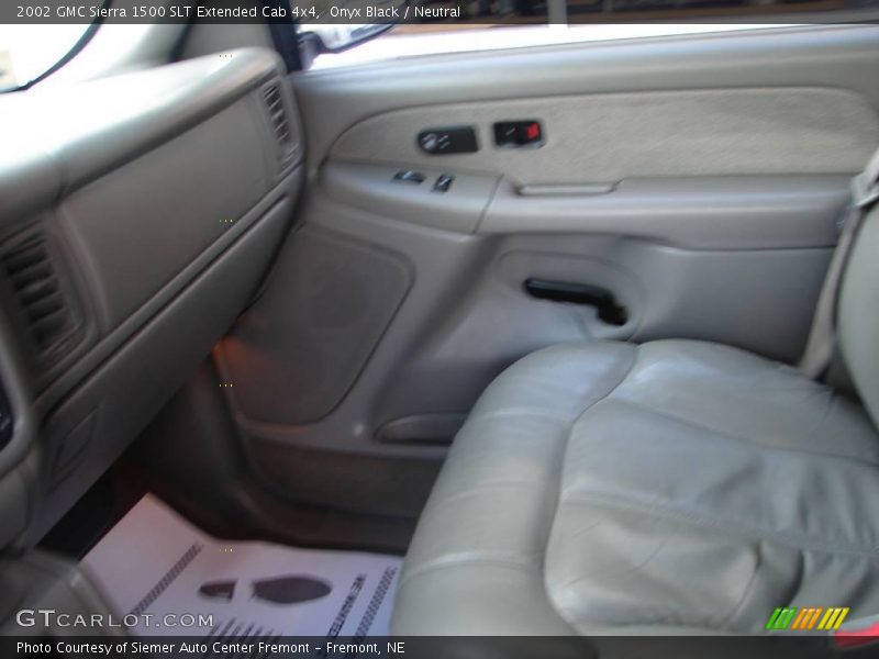 Onyx Black / Neutral 2002 GMC Sierra 1500 SLT Extended Cab 4x4