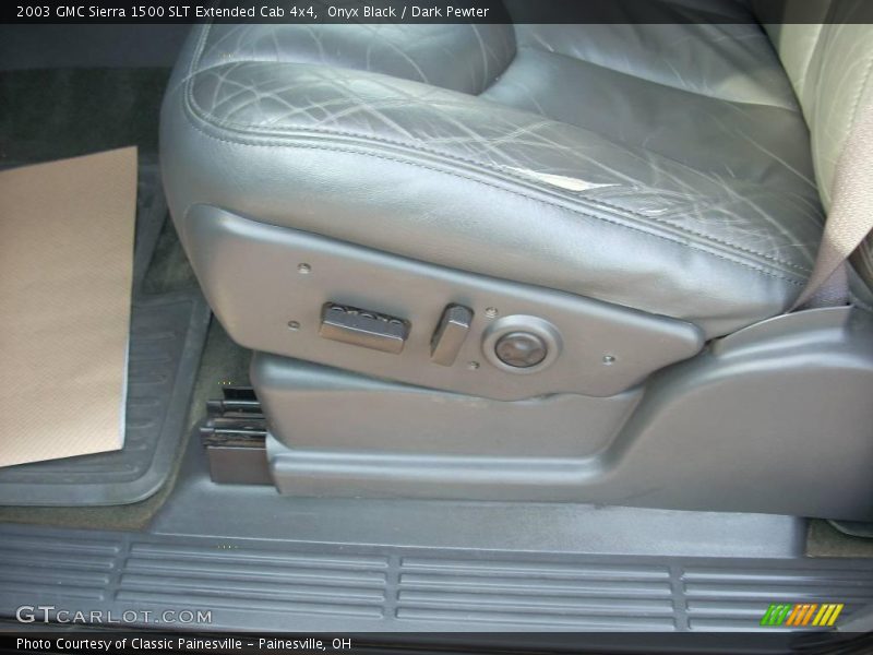 Onyx Black / Dark Pewter 2003 GMC Sierra 1500 SLT Extended Cab 4x4
