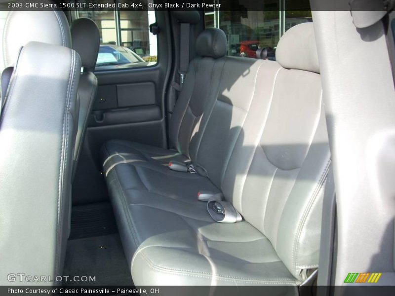 Onyx Black / Dark Pewter 2003 GMC Sierra 1500 SLT Extended Cab 4x4