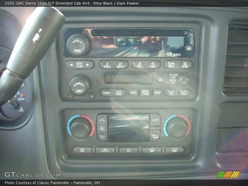 Onyx Black / Dark Pewter 2003 GMC Sierra 1500 SLT Extended Cab 4x4