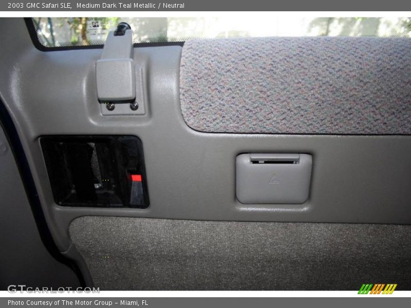Medium Dark Teal Metallic / Neutral 2003 GMC Safari SLE