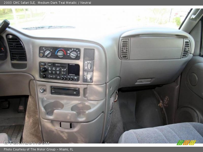 Medium Dark Teal Metallic / Neutral 2003 GMC Safari SLE