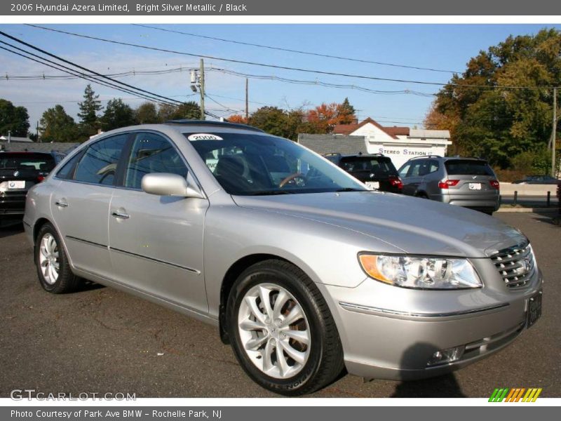 Bright Silver Metallic / Black 2006 Hyundai Azera Limited
