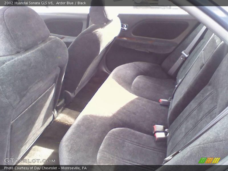 Ardor Blue / Black 2002 Hyundai Sonata GLS V6