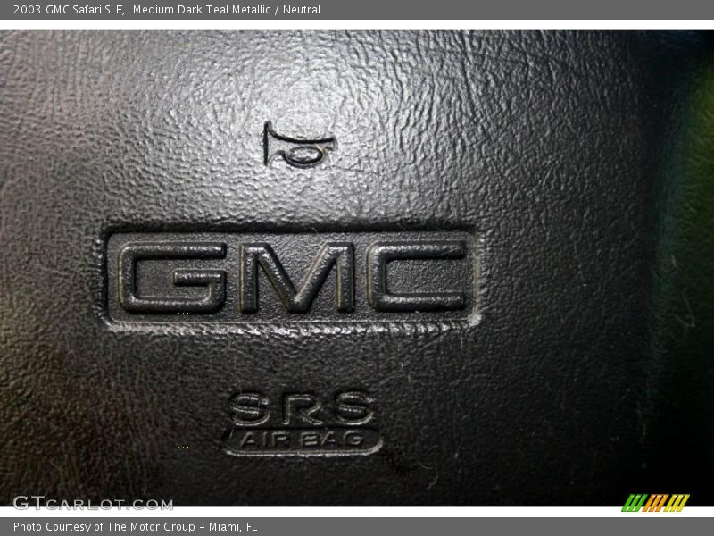 Medium Dark Teal Metallic / Neutral 2003 GMC Safari SLE