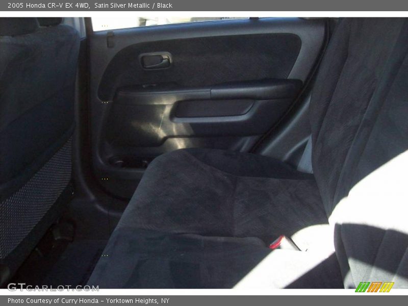 Satin Silver Metallic / Black 2005 Honda CR-V EX 4WD